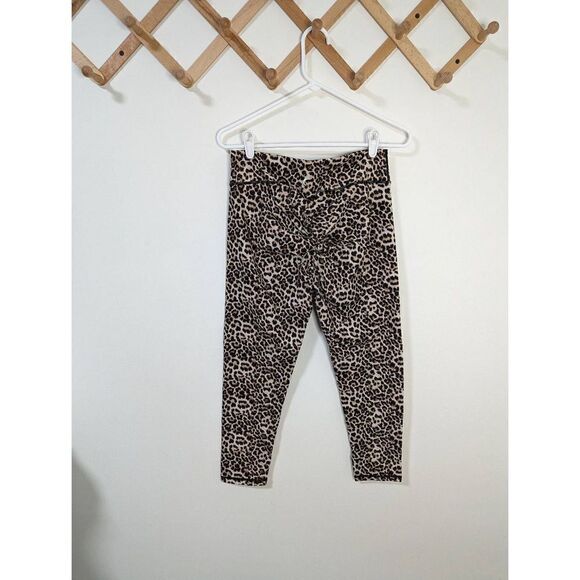 Zyia Active Leopard Print Brilliant Scrunch Butt Leggings - Size 14-16 - Picture 2 of 5